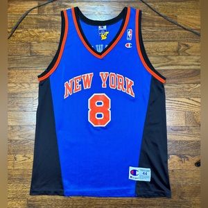 Latrell Sprewell New York Knicks Champion Jersey